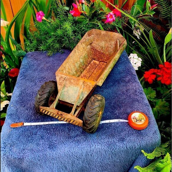 1950’s antique toy earth mover tractor and dump by Euclid Pioneer - Picture 11 of 15